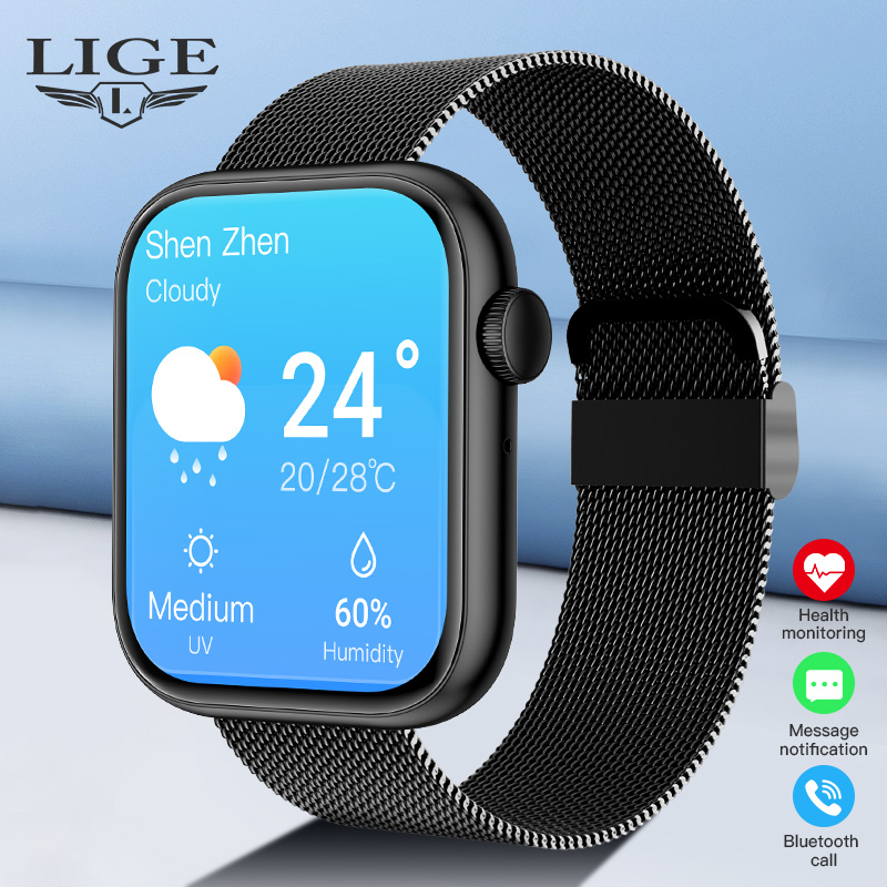 Smartwatch X12 - LIGE New Women Smart Watch 1.85