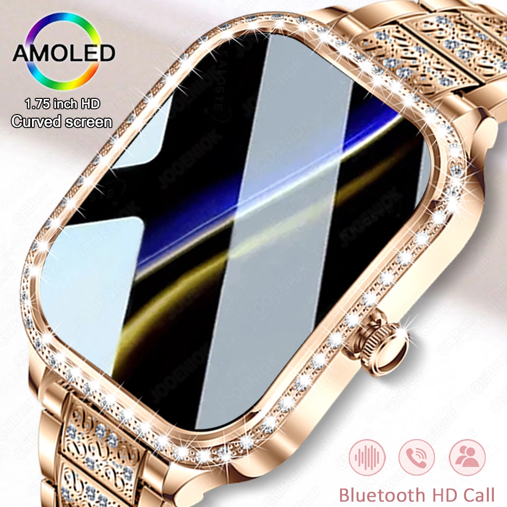 Smartwatch Face - 2026 New Fashion Women Diamond Smartwatch