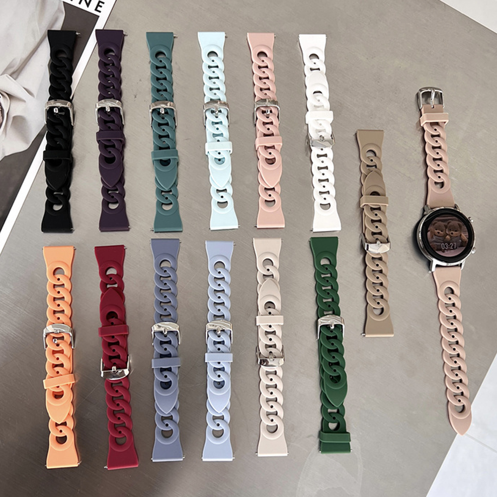 Silicone Strap for Samsung Gal - Titan Smartwatch Accessories 리뷰 및 가격