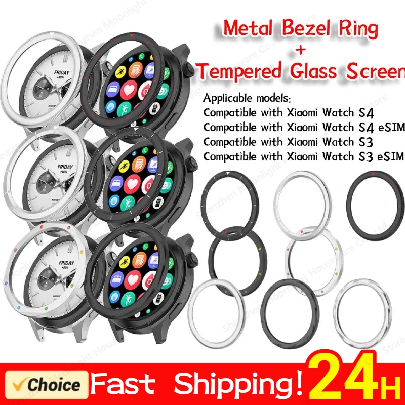 Metal Bezel for  Xiaomi Watch  - Xiaomi Smartwatch S3 Accessories 리뷰 및 가격