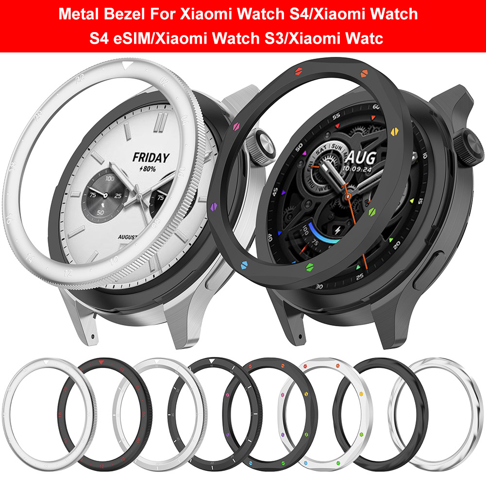 Metal Bezel for  Xiaomi Watch  - Xiaomi Smartwatch S3 Accessories 리뷰 및 가격