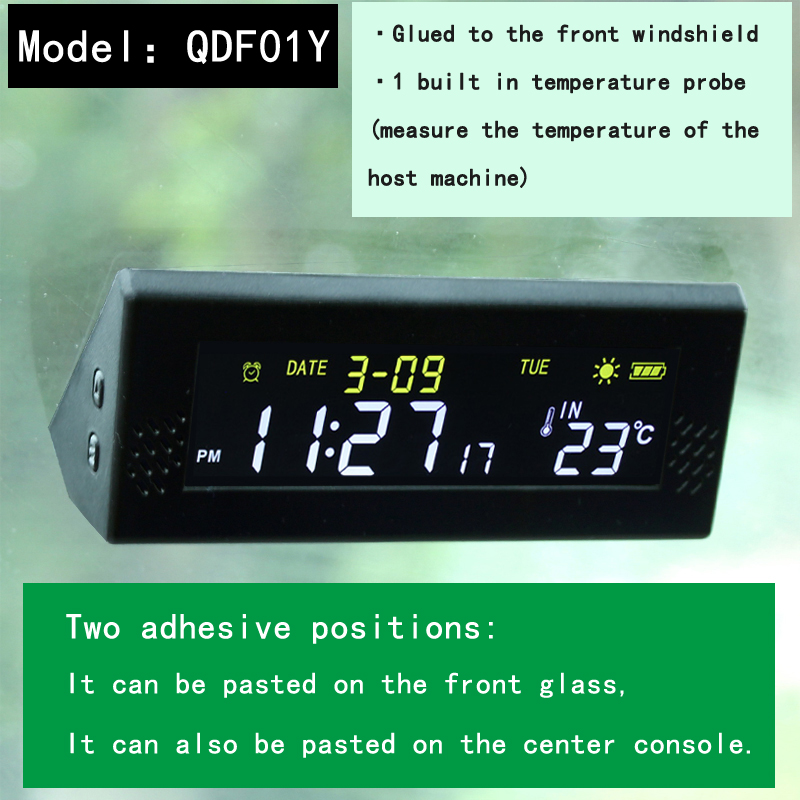 Solar Windshield Car Digital C - Smartwatch Touch 리뷰 및 가격