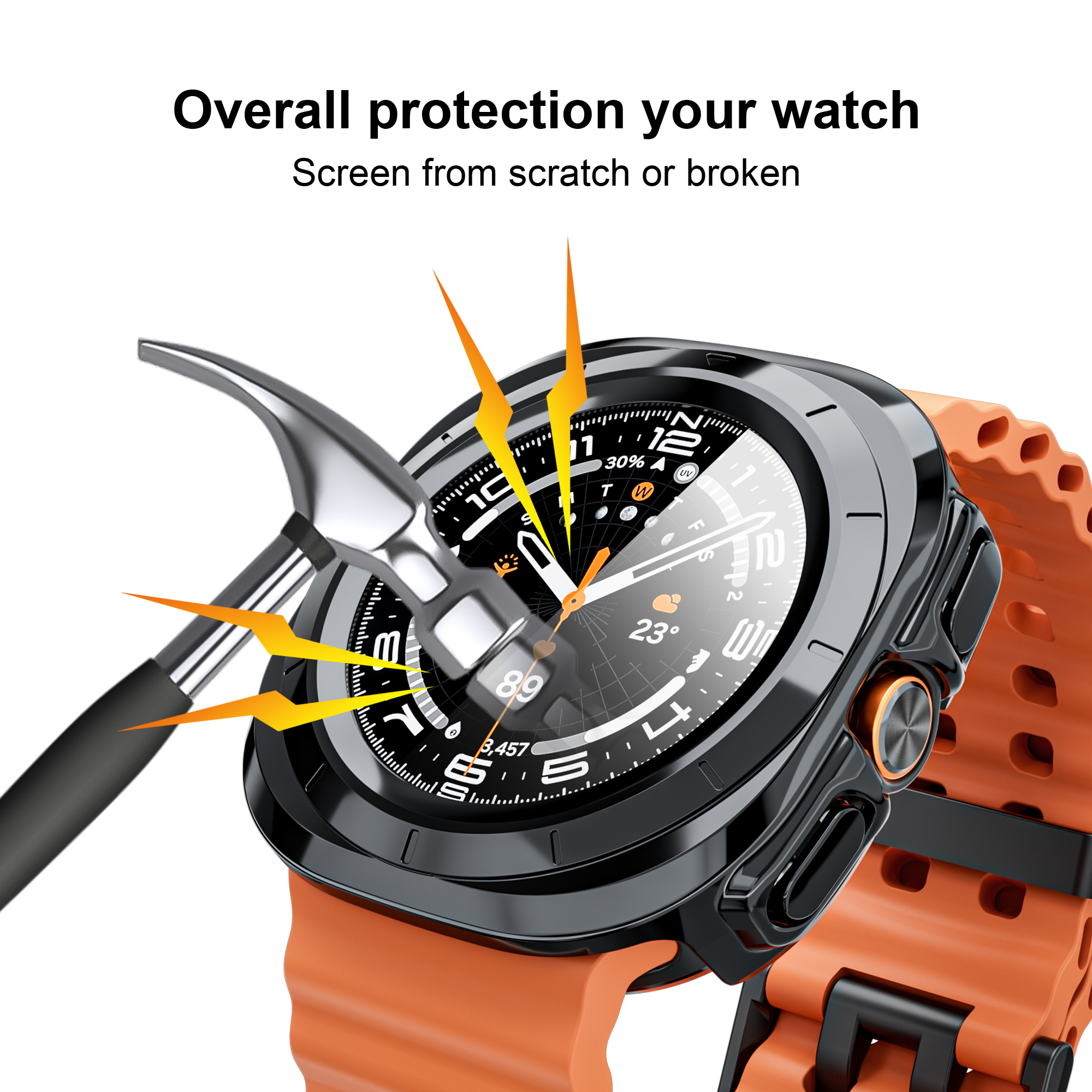 Case for Samsung Galaxy Watch  - Smartwatch Band Accessories 리뷰 및 가격