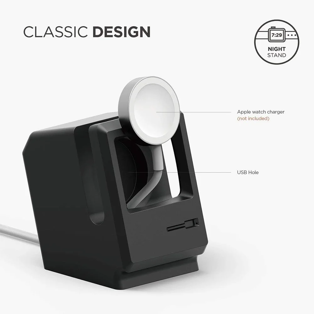 Silicone Charger Stand For App - Watch Charging Dock 리뷰 및 가격