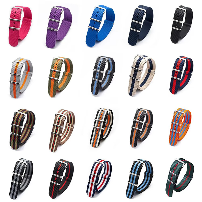 18/20/22/24mm Cambos Stripes S - Nylon Nato Strap 리뷰 및 가격