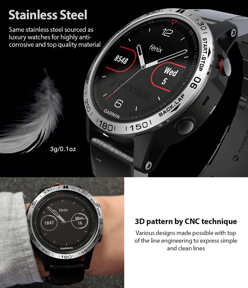 Stainless Steel Watch Bumper P - Xiaomi Smartwatch S3 Accessories 리뷰 및 가격