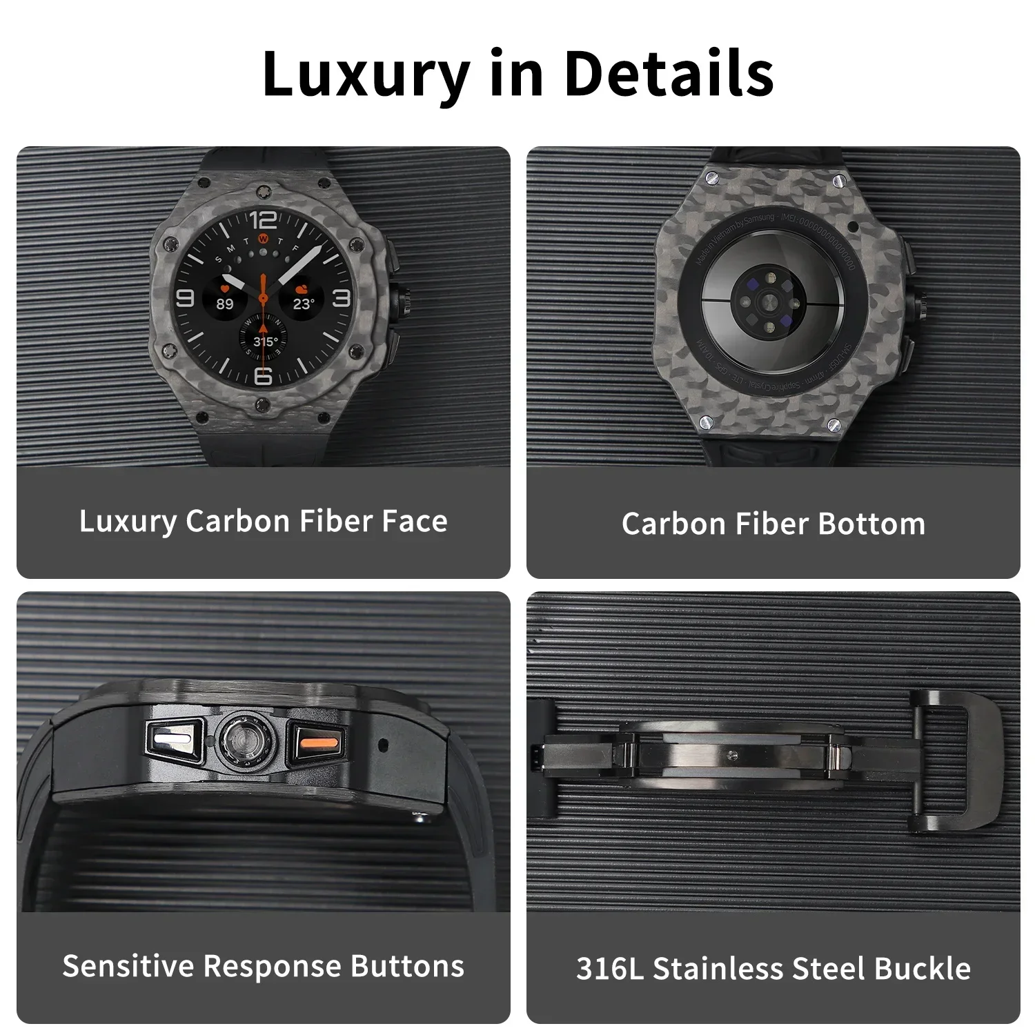 Luxury Modification Kit for Sa - Samsung Smartwatch Ultra Accessories 리뷰 및 가격