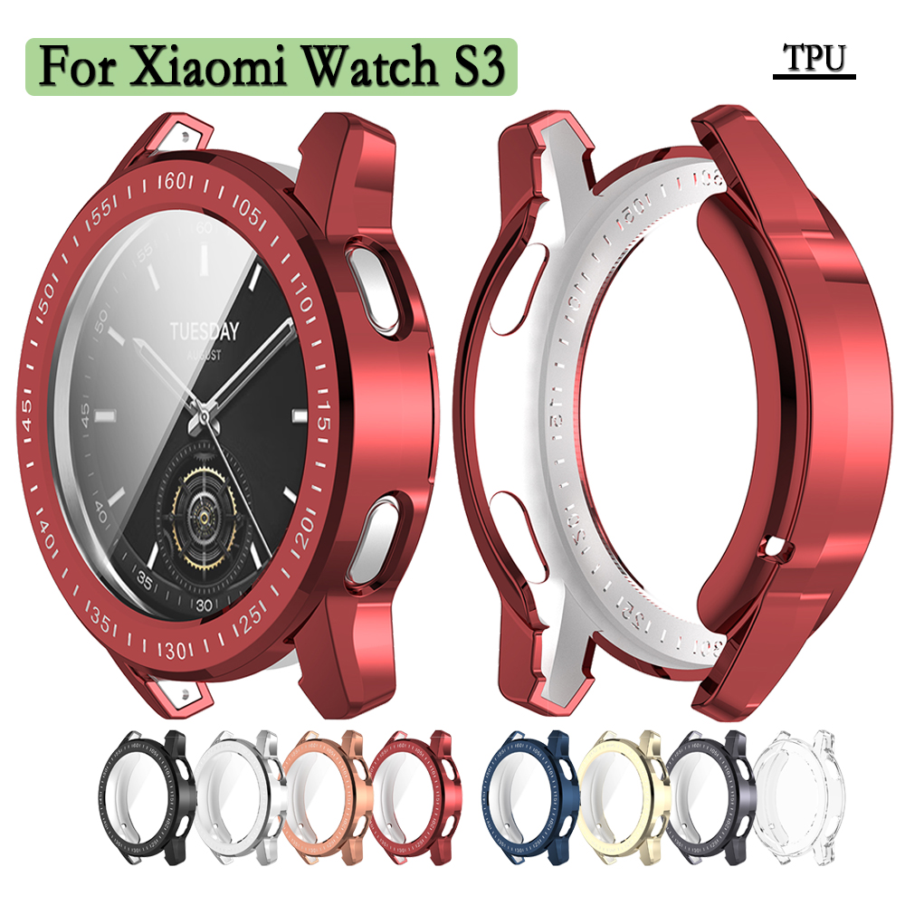 For Xiaomi Watch S3 Case Soft  - Xiaomi Smartwatch S3 Accessories 리뷰 및 가격