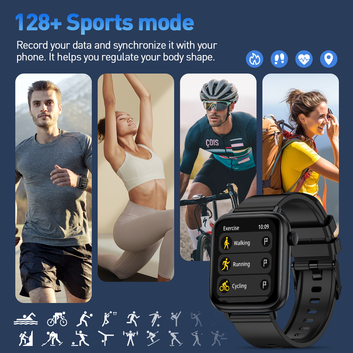 LIGE New Women Smart Watches 1 - Smartwatch X12 리뷰 및 가격