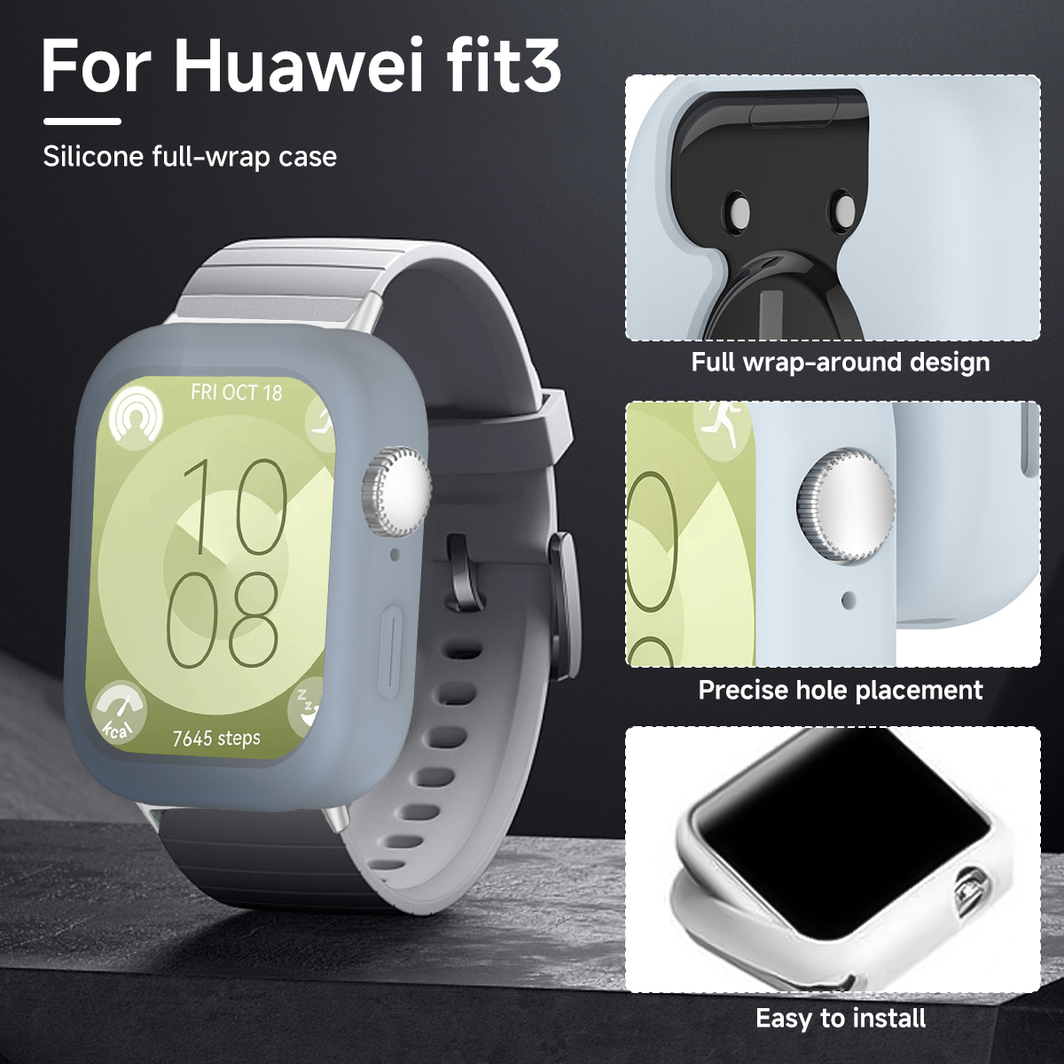 TPU Silicone Case For Huawei W - Huawei Smartwatch Accessories 리뷰 및 가격