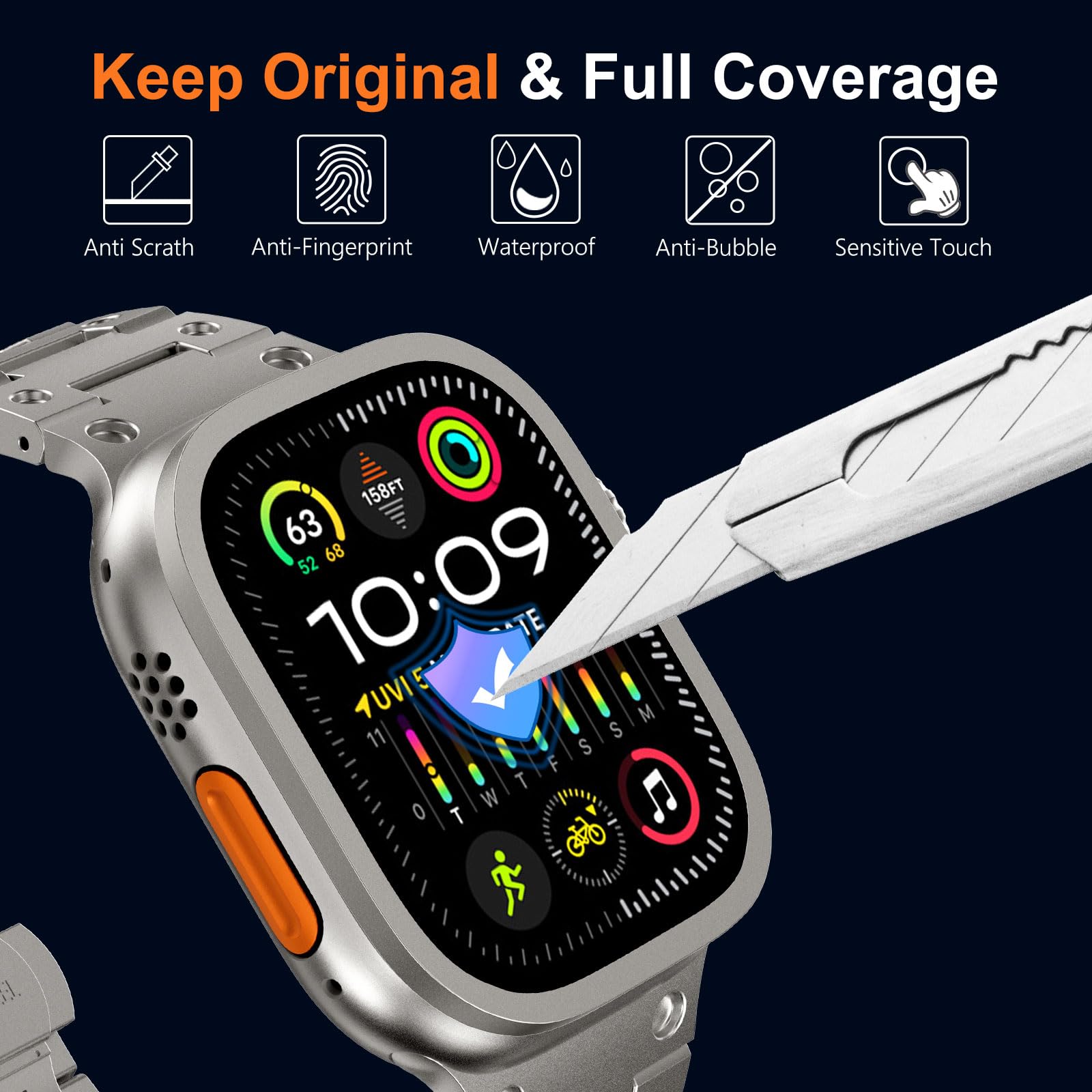 Tempered Glass for Apple Watch - Apple Smartwatch Accessories 리뷰 및 가격