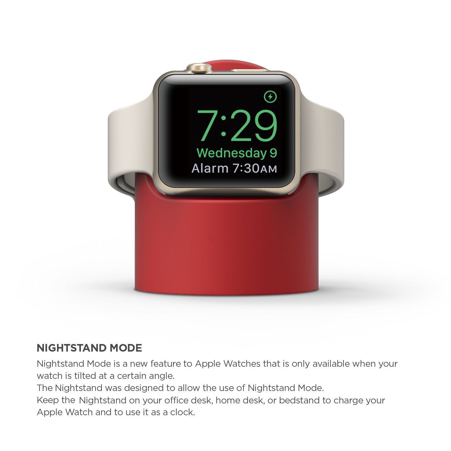 Silicone Charger Stand for App - Watch Charging Dock 리뷰 및 가격