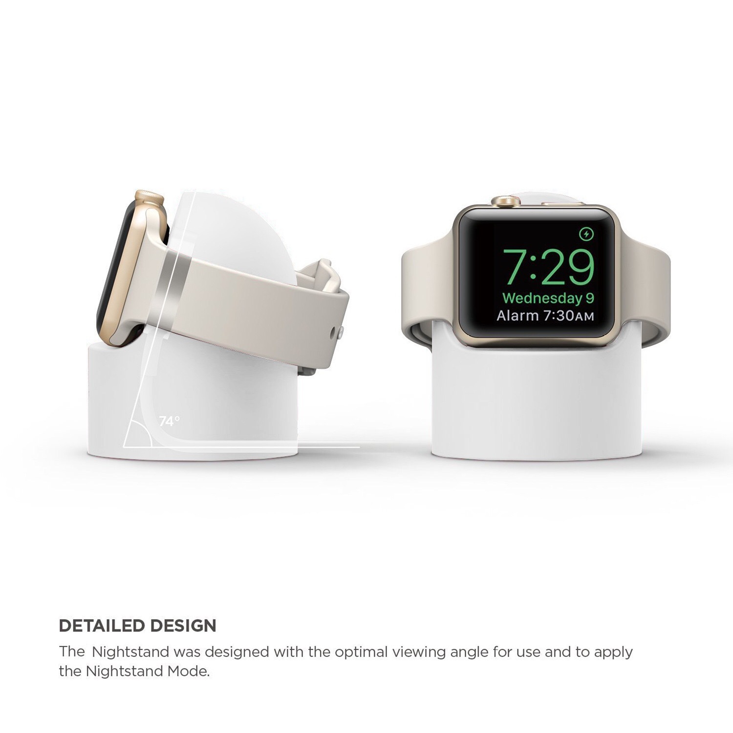 Silicone Charger Stand for App - Watch Charging Dock 리뷰 및 가격
