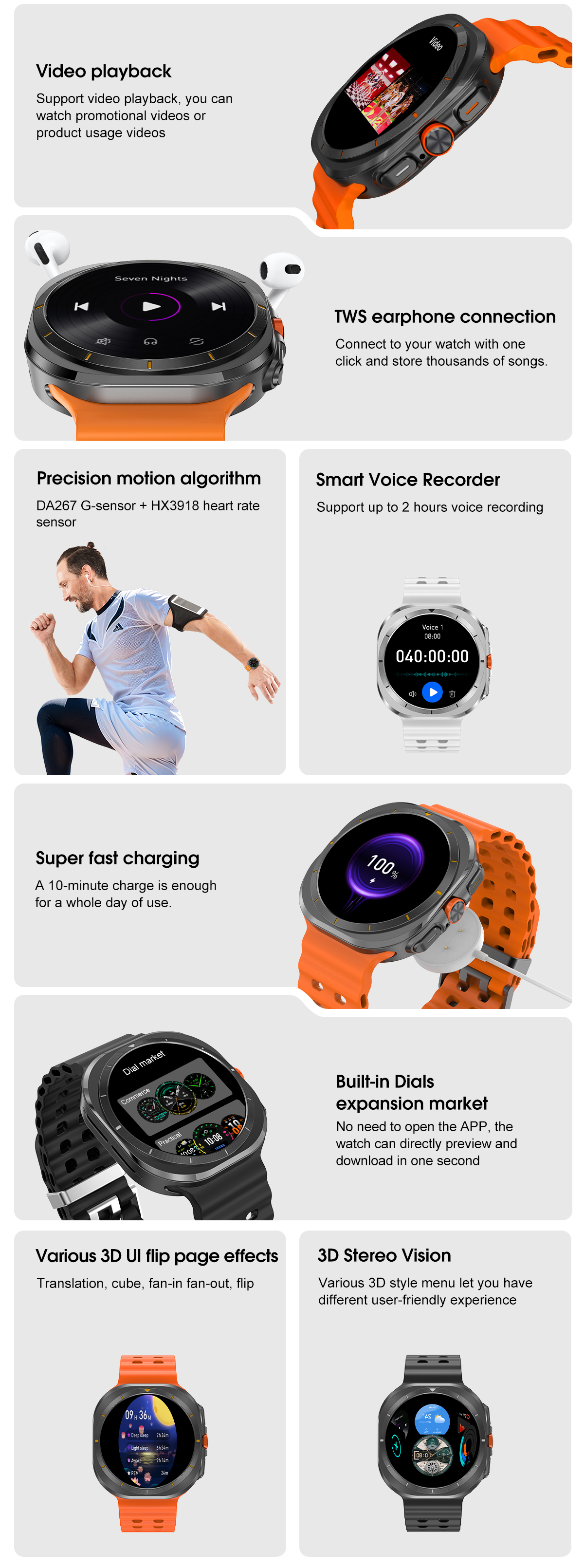 Smart watch DT7 ULTRA support  - Smartwatch Touch 리뷰 및 가격