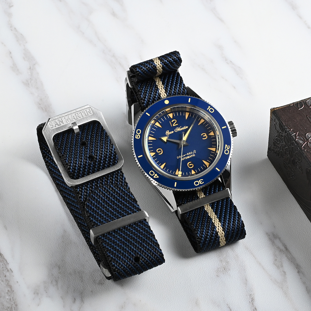 San Martin High Quality 20mm U - Nylon Nato Strap 리뷰 및 가격