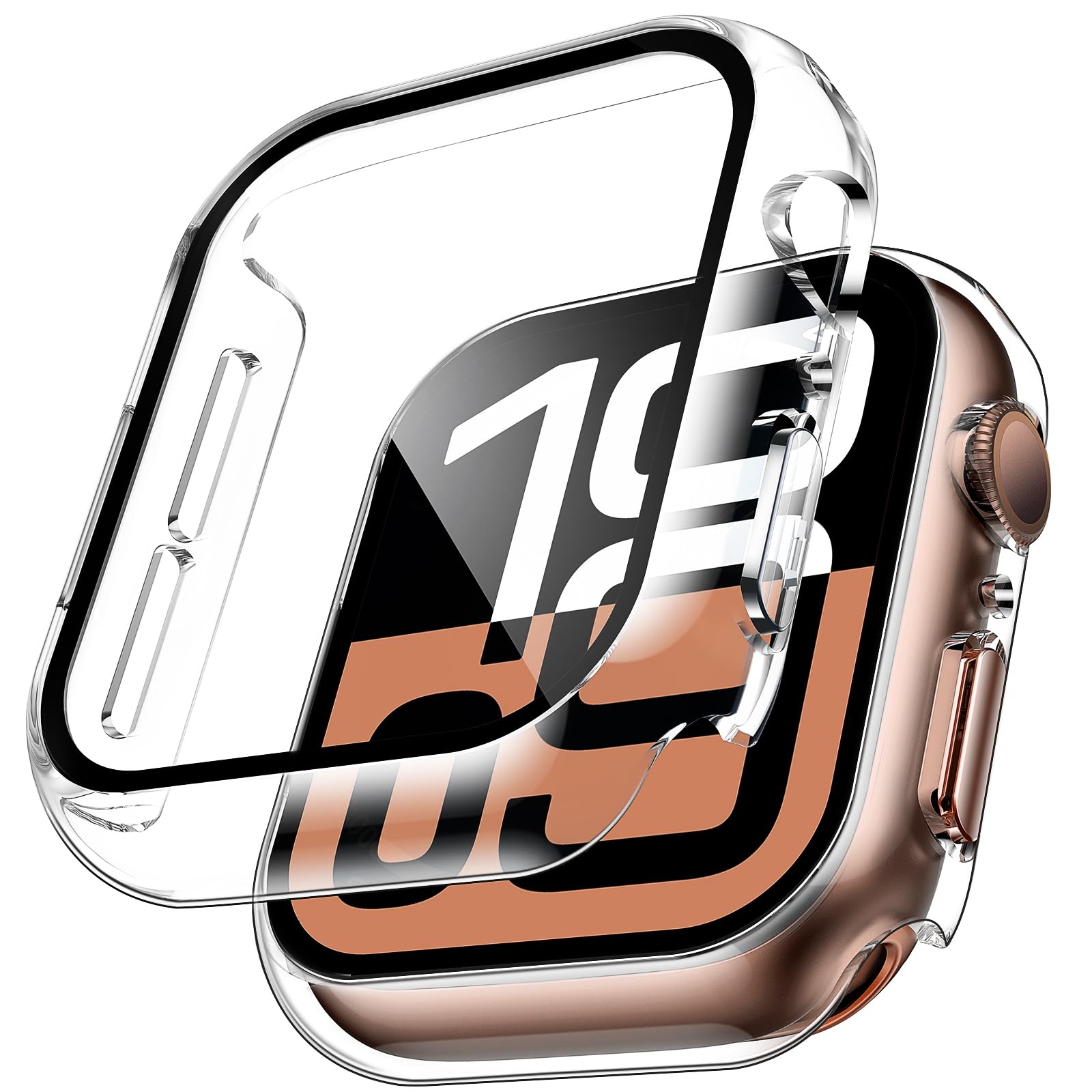 2pcs Tempered Glass Case For A - Apple Smartwatch Accessories 리뷰 및 가격