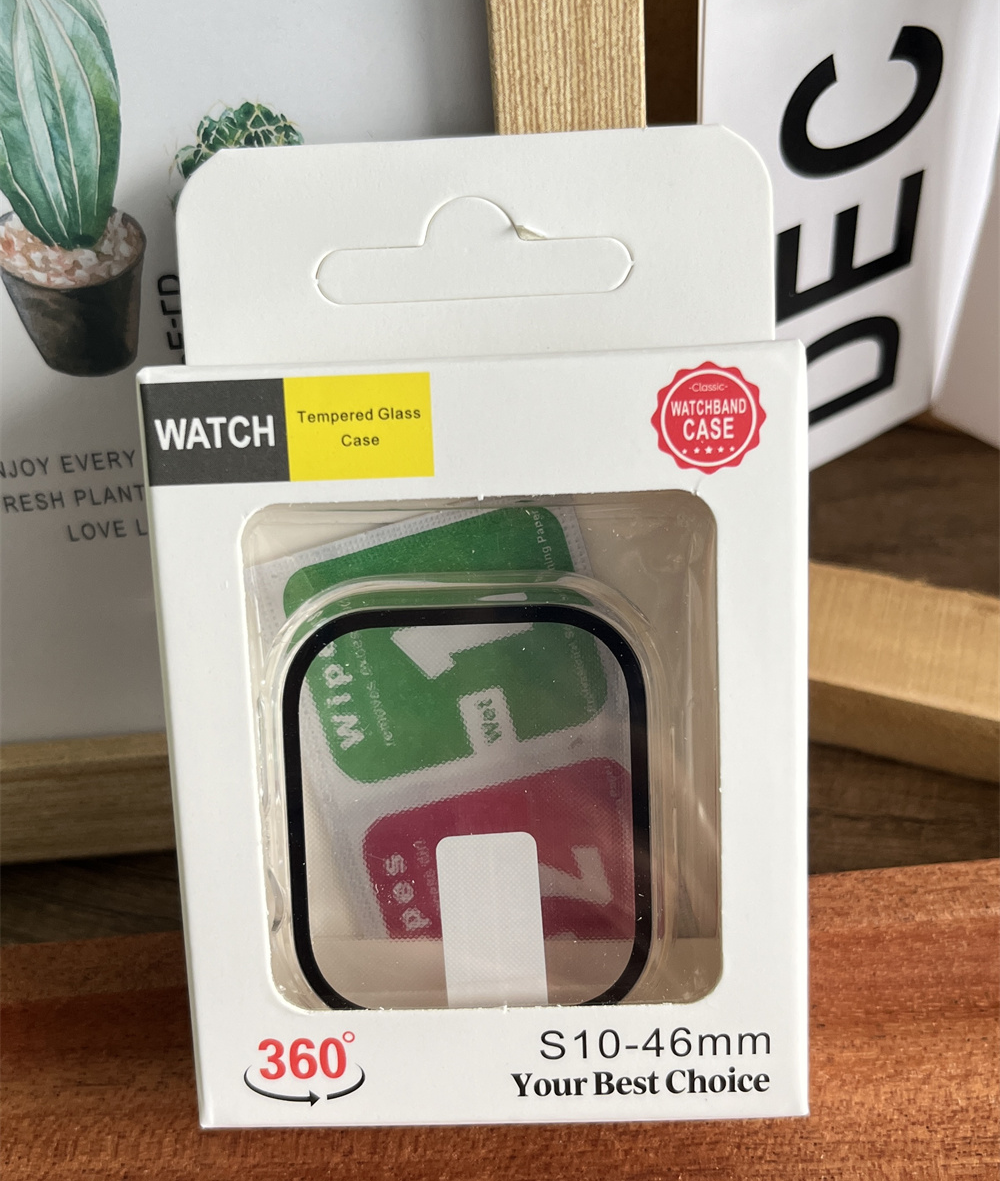 2pcs Tempered Glass Case For A - Apple Smartwatch Accessories 리뷰 및 가격