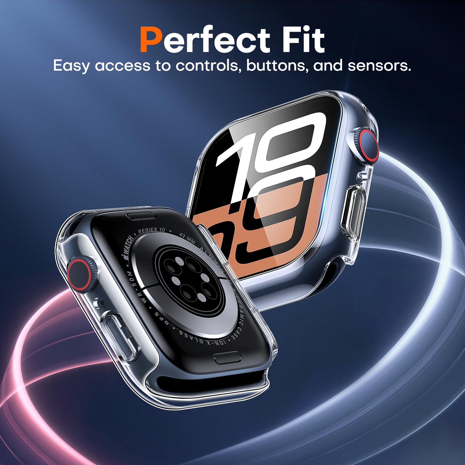 2pcs Tempered Glass Case For A - Apple Smartwatch Accessories 리뷰 및 가격