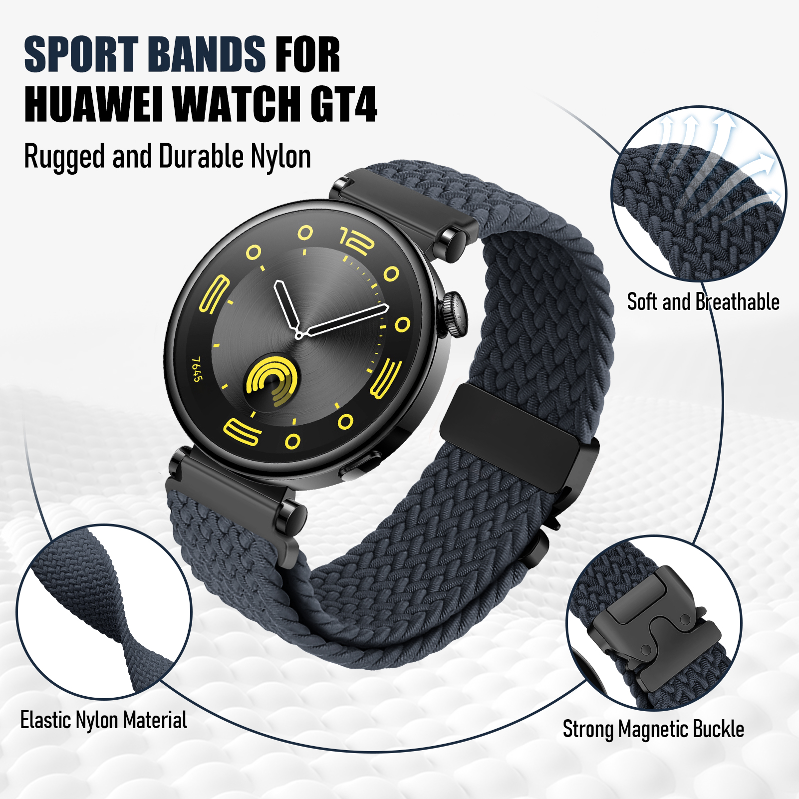 18mm 22mm Parachute Band for H - Titan Smartwatch Accessories 리뷰 및 가격