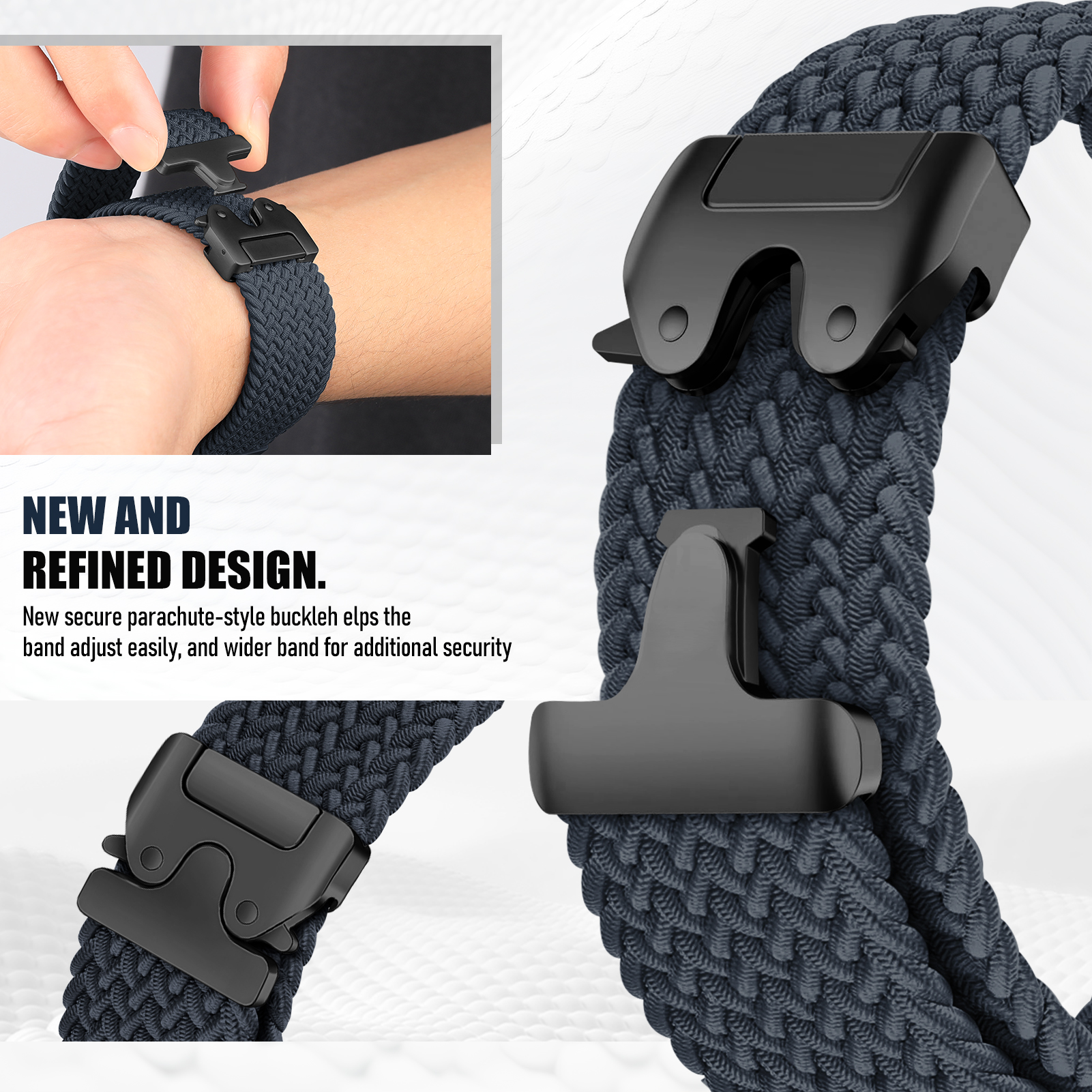 18mm 22mm Parachute Band for H - Titan Smartwatch Accessories 리뷰 및 가격