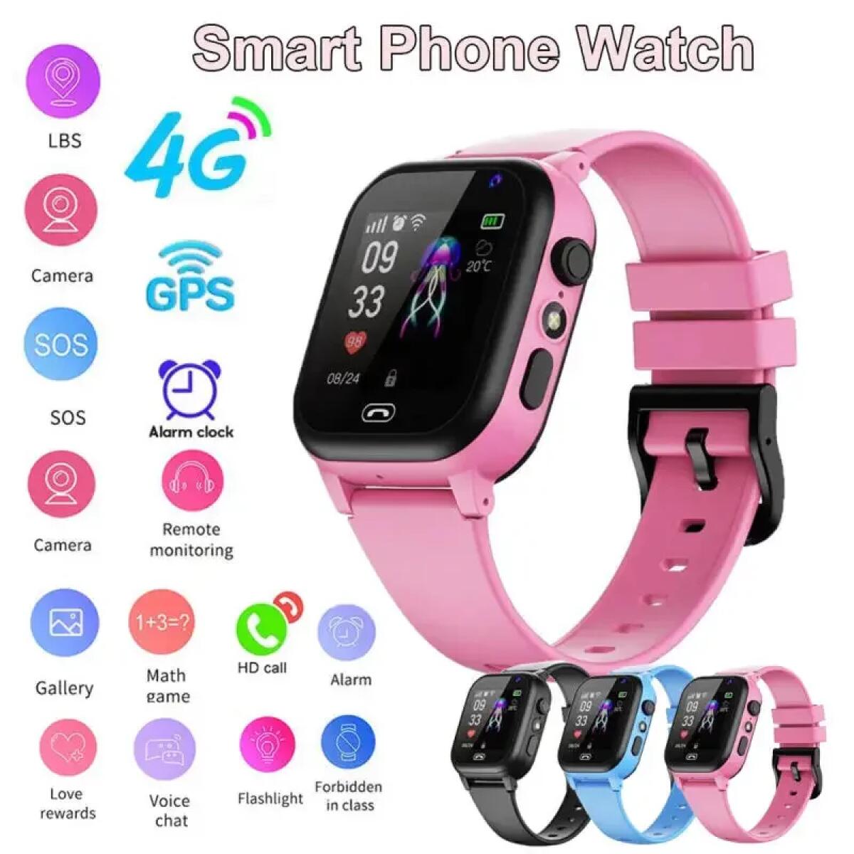 Kids Smart Watch 4G Multifunct - Smartwatch Id 리뷰 및 가격