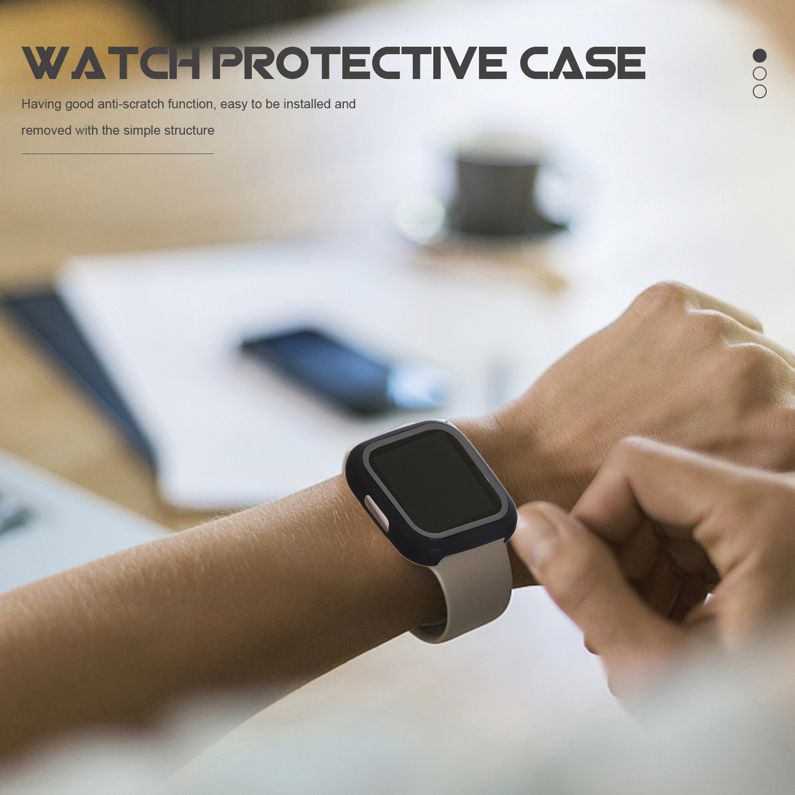 2Pcs Protective Watch Case Har - Smartwatch Face 리뷰 및 가격