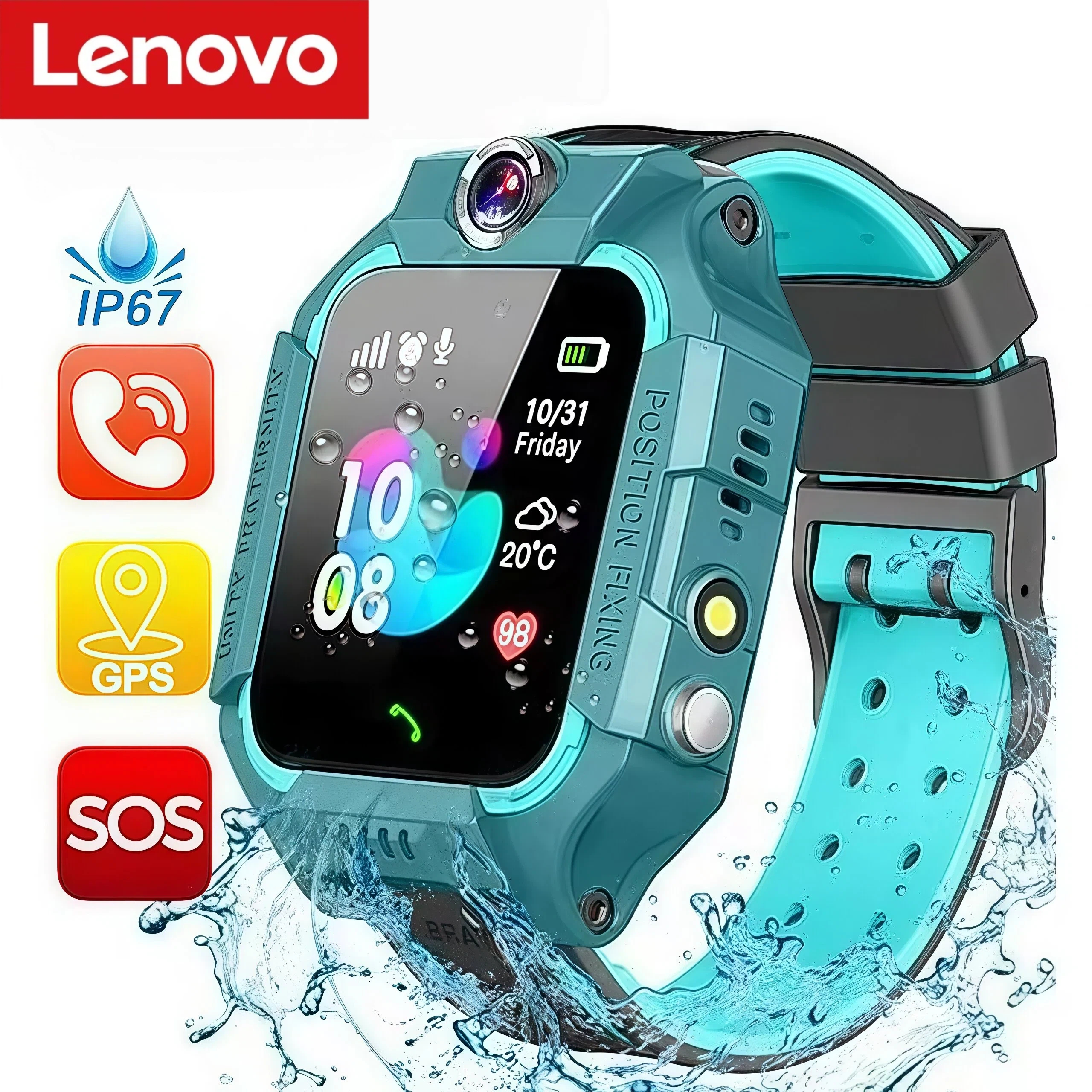 Lenovo Kids Smart Watch SOS GP - Smartwatch Id 리뷰 및 가격