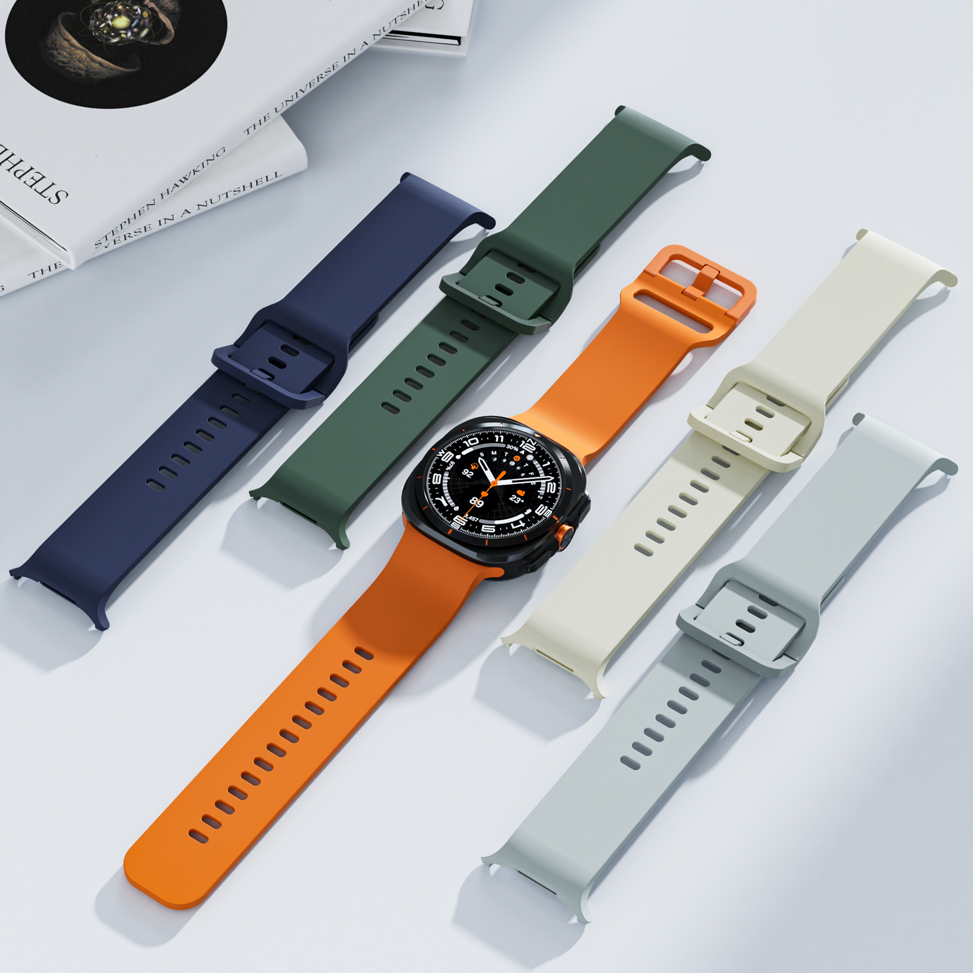 Original Silicone Band For Sam - Samsung Smartwatch Ultra Accessories 리뷰 및 가격