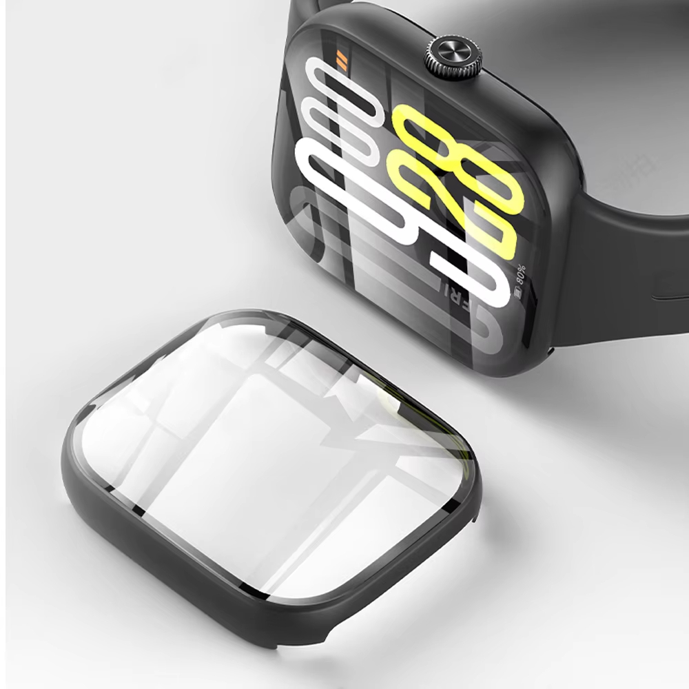 Tempered Glass+Case For Xiaomi - Xiaomi Smartwatch Accessories 리뷰 및 가격