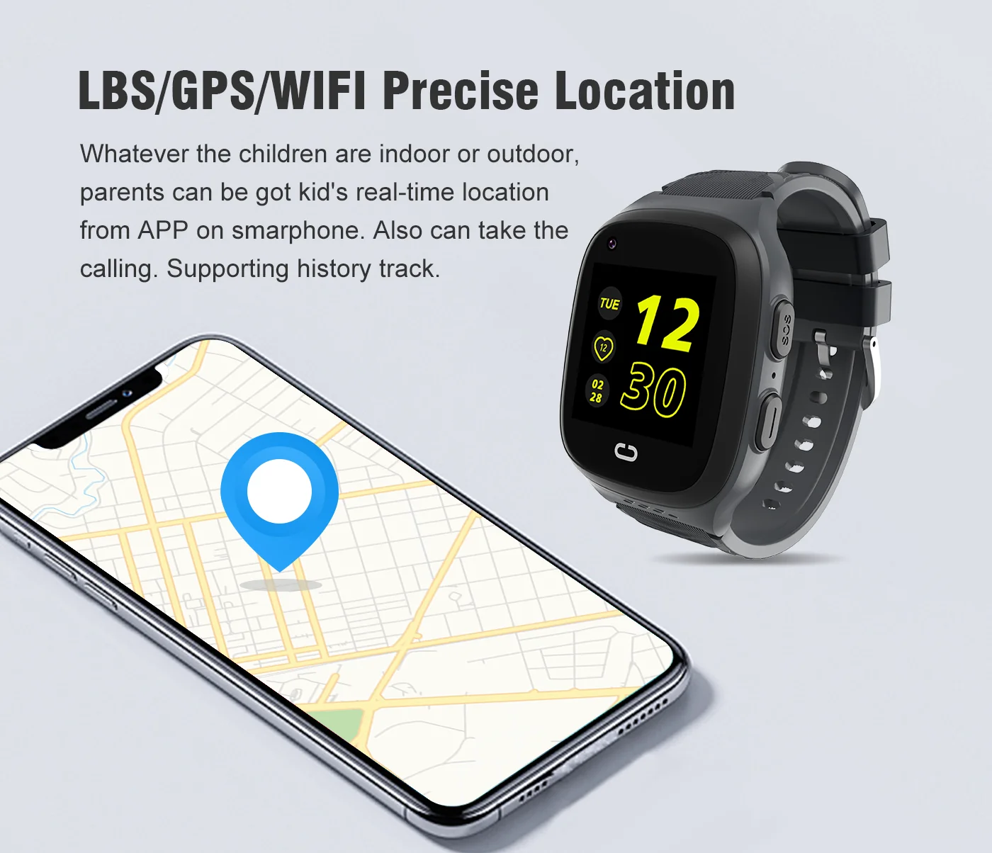 4G Kids Smartwatch SOS Waterpr - Smartwatch Id 리뷰 및 가격