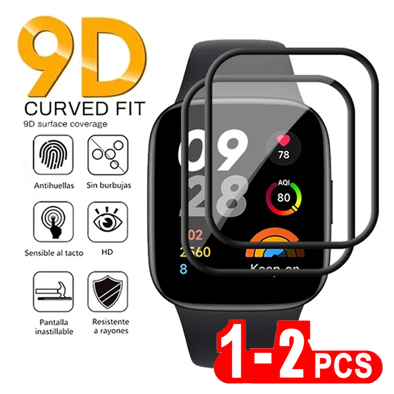 2 Pcs Tempered Glass for Redmi - Xiaomi Smartwatch Accessories 리뷰 및 가격
