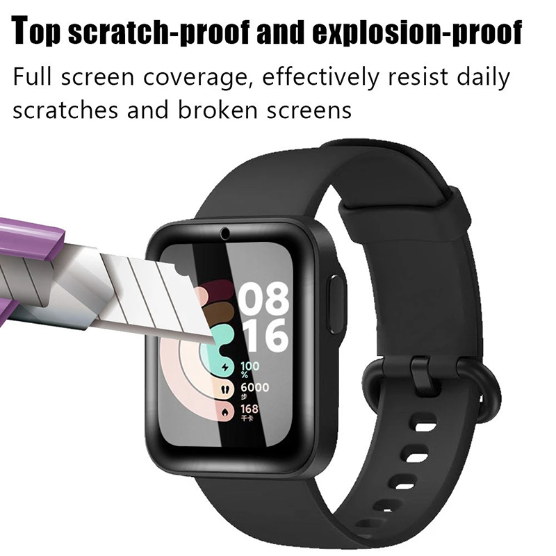 2 Pcs Tempered Glass for Redmi - Xiaomi Smartwatch Accessories 리뷰 및 가격