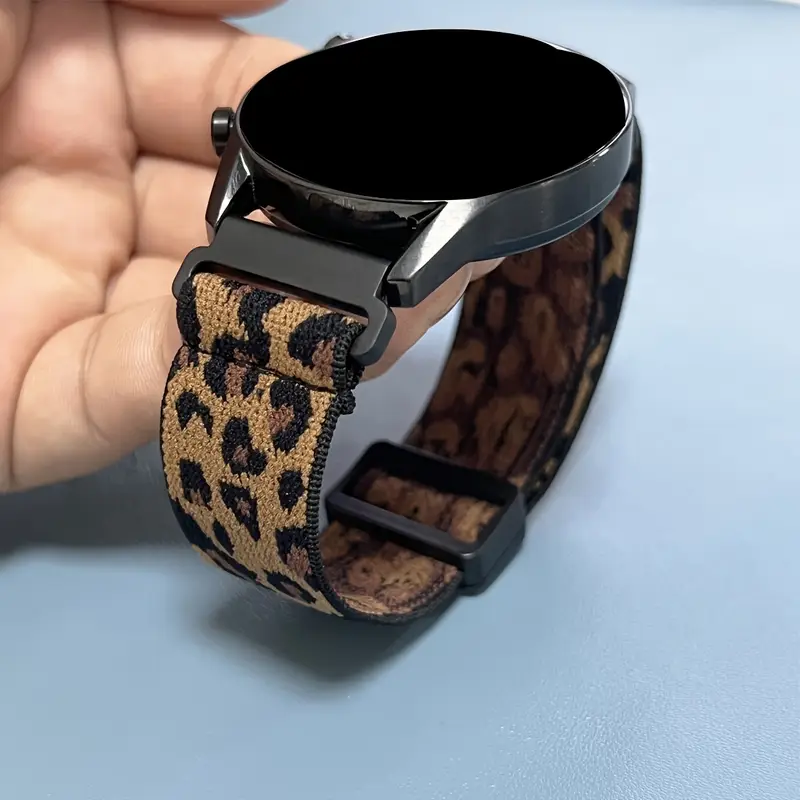 Elastic Shiny strap For Samsun - Titan Smartwatch Accessories 리뷰 및 가격