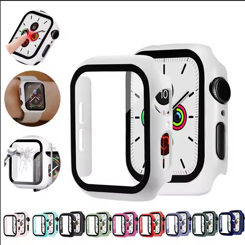 Tempered Glass+Cover For Apple - Watch Case Bumper 리뷰 및 가격