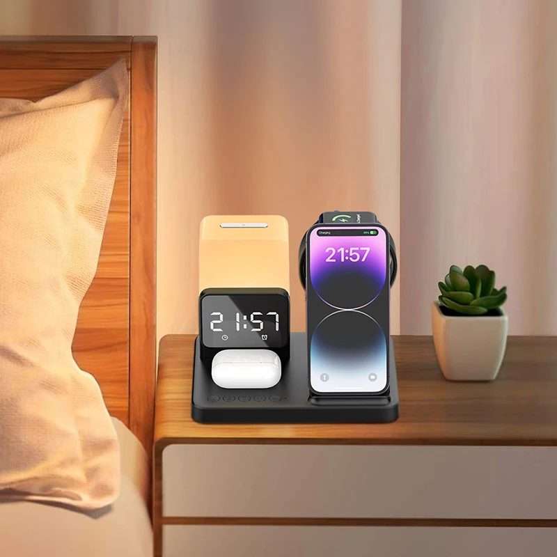 6 in 1 Wireless Charger Stand  - Smartwatch X12 리뷰 및 가격