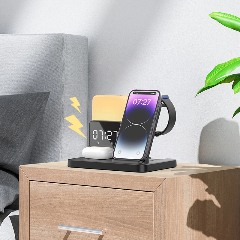 6 in 1 Wireless Charger Stand  - Smartwatch X12 리뷰 및 가격