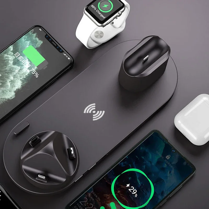 6 in 1 Wireless Charger Stand  - Smartwatch X12 리뷰 및 가격