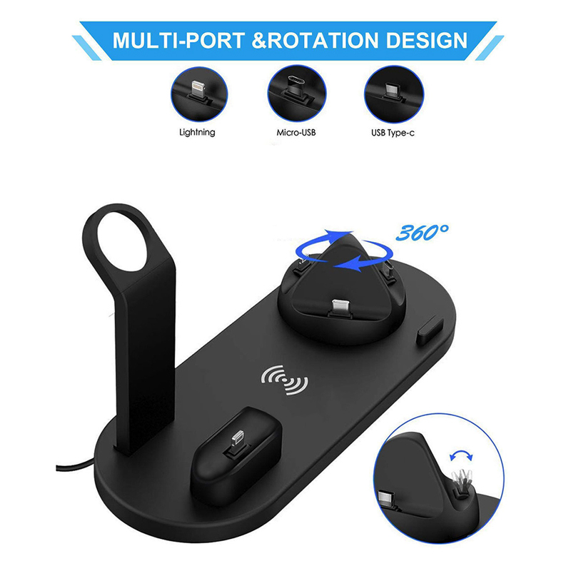 6 in 1 Wireless Charger Stand  - Smartwatch X12 리뷰 및 가격