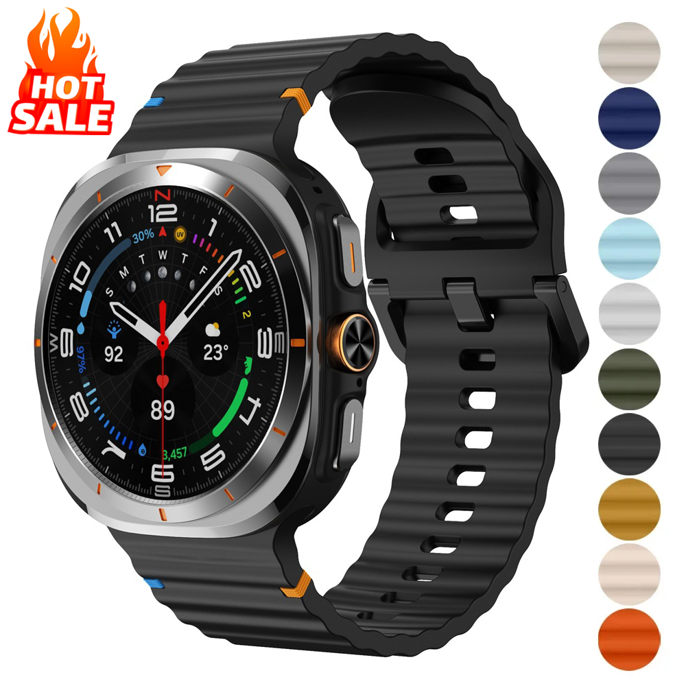 Silicone Strap For Samsung Gal - Samsung Smartwatch Ultra Accessories 리뷰 및 가격