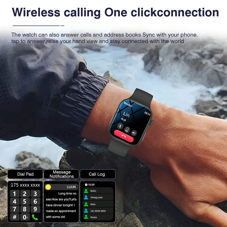 New Smartwatch with Wireless C - Smartwatch Touch 리뷰 및 가격