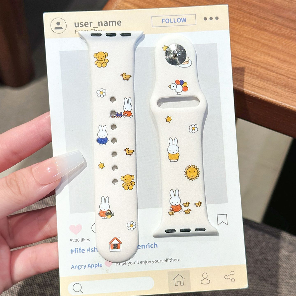 Kawaii Miffy Iwatch S1/2/3/4/5 - Watch Case Bumper 리뷰 및 가격