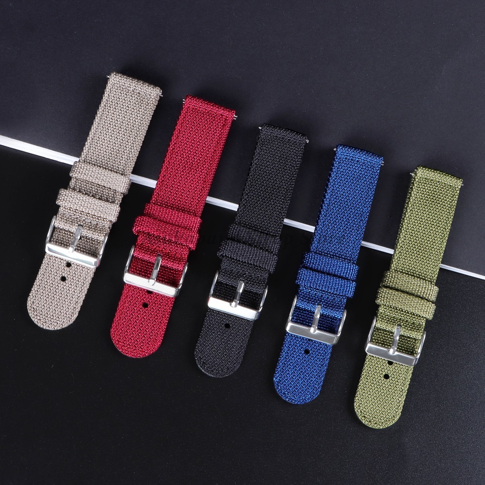 18 20 22 24mm Nylon Canvas Str - Nylon Nato Strap 리뷰 및 가격