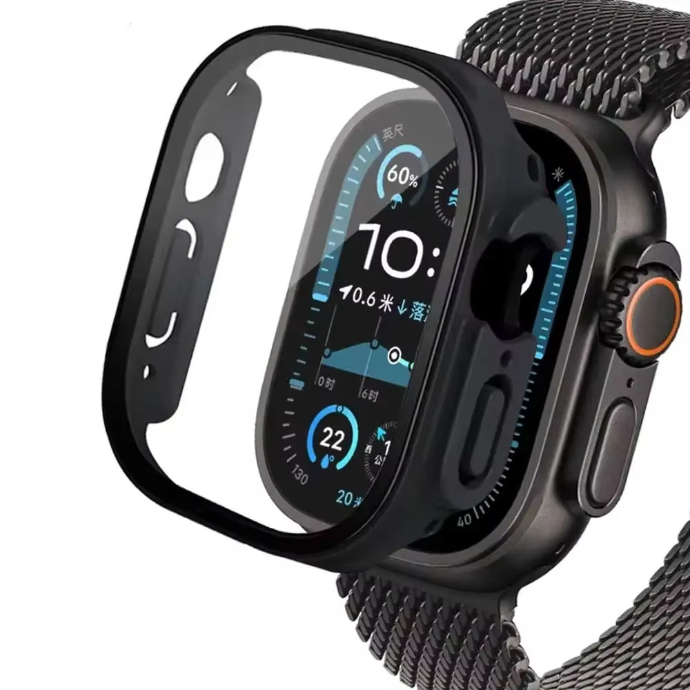 Glass+case For Apple Watch Ult - Smartwatch Band Accessories 리뷰 및 가격