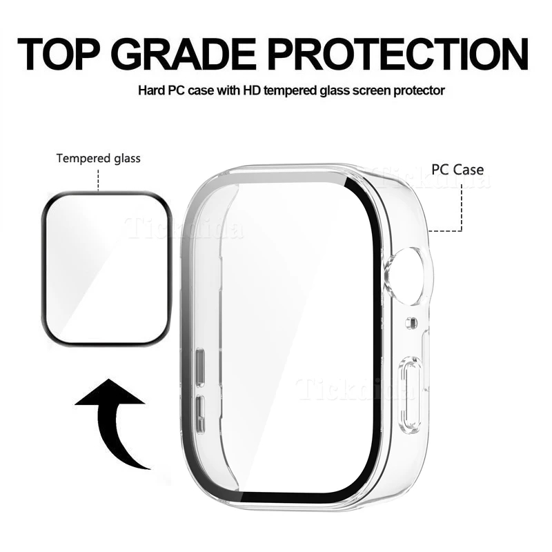 Tempered Glass + PC Cover for  - Huawei Smartwatch Accessories 리뷰 및 가격
