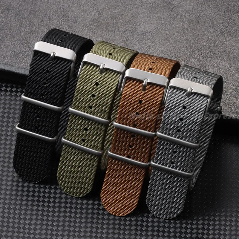 Ribbed Nylon Watch Strap 18mm  - Nylon Nato Strap 리뷰 및 가격