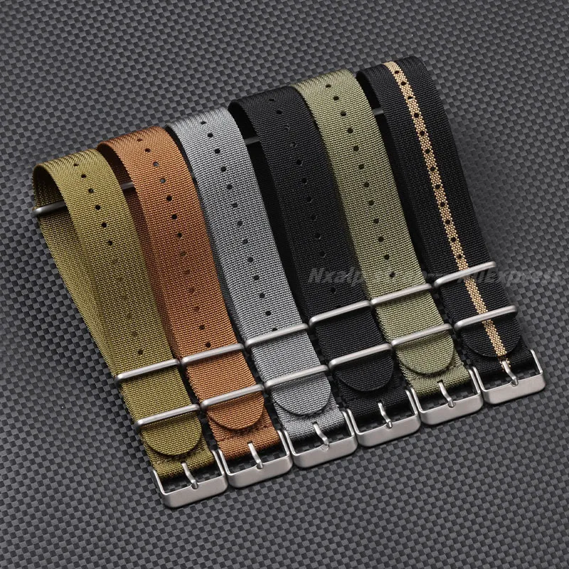 Ribbed Nylon Watch Strap 18mm  - Nylon Nato Strap 리뷰 및 가격
