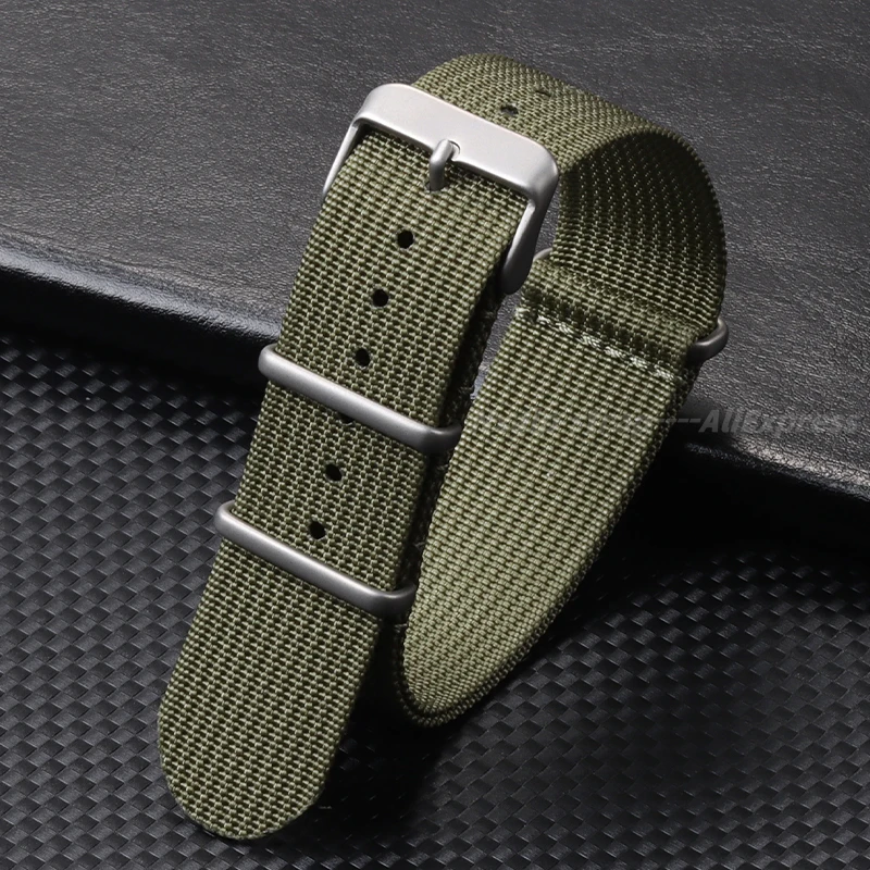 Ribbed Nylon Watch Strap 18mm  - Nylon Nato Strap 리뷰 및 가격