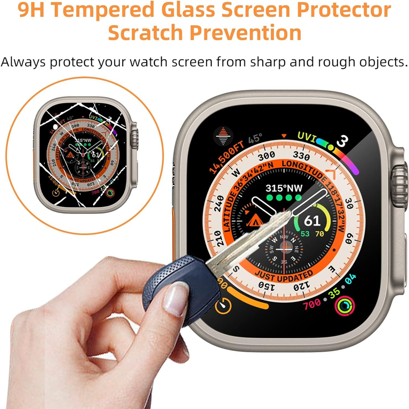Tempered Glass For Apple Watch - Watch Case Bumper 리뷰 및 가격