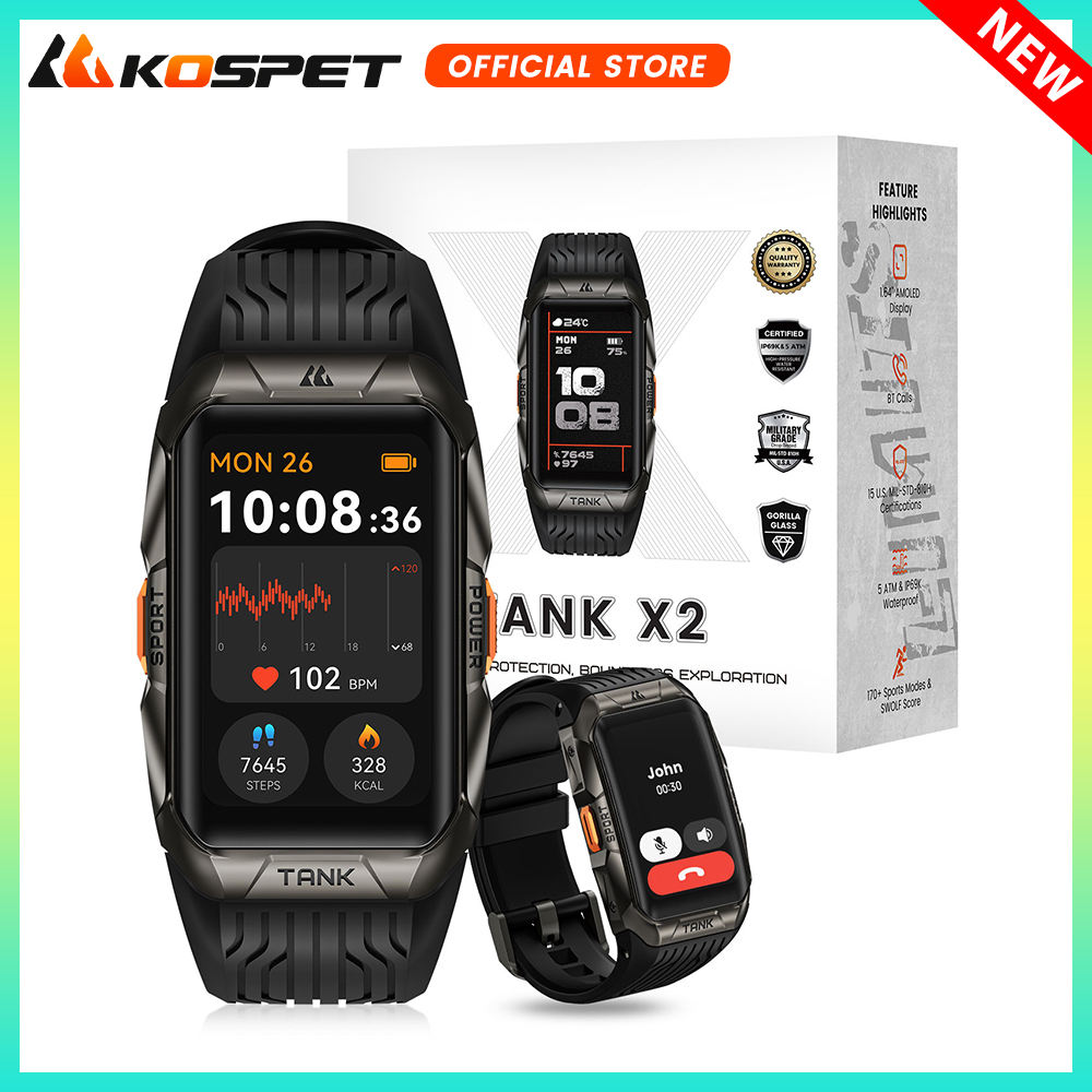 KOSPET TANK X2 Smart Watch For - Smartwatch Face 리뷰 및 가격