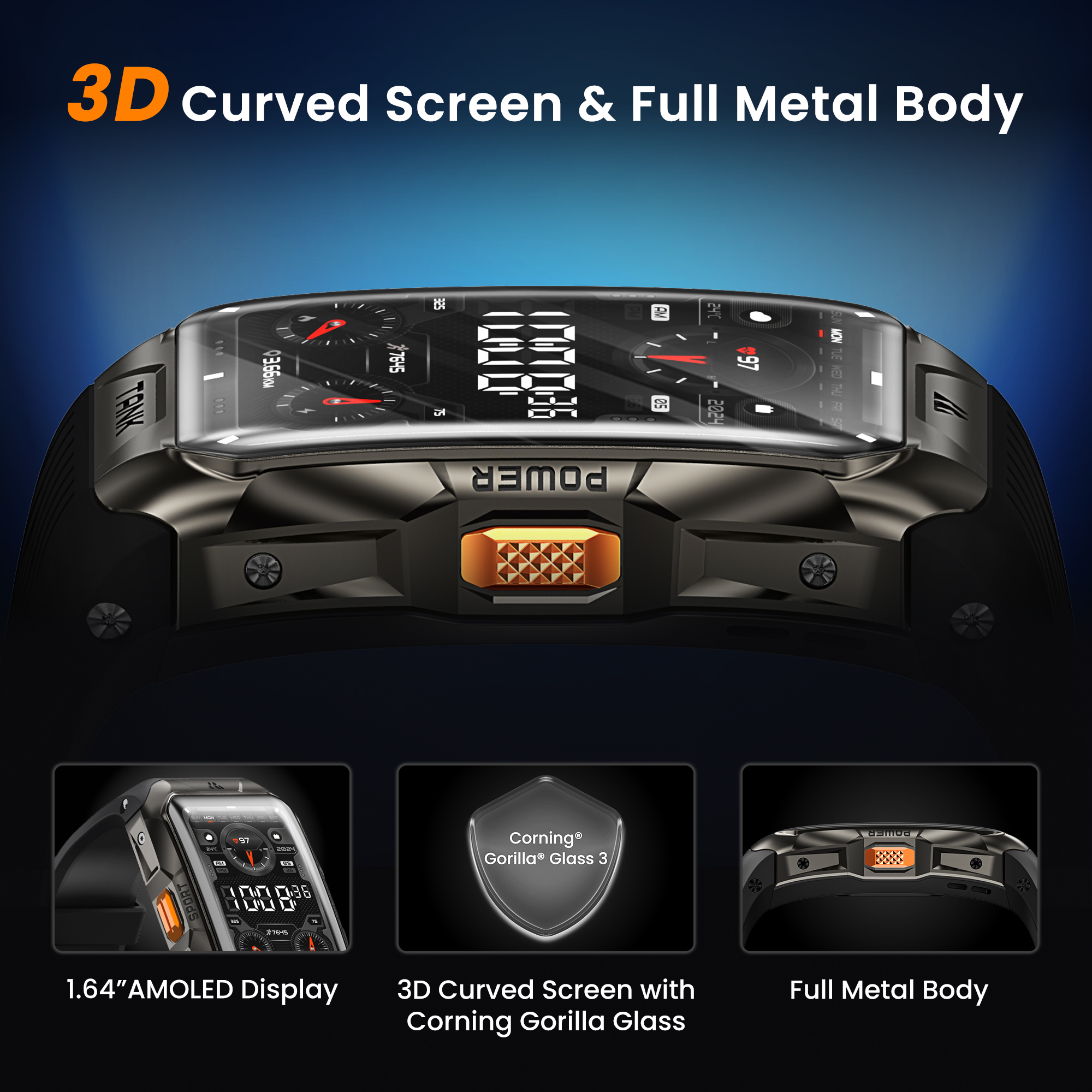 KOSPET TANK X2 Smart Watch For - Smartwatch Face 리뷰 및 가격